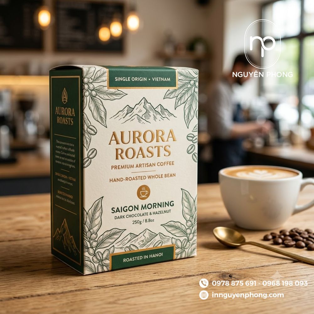 Hôp đựng cà phê với đa dạng kích thước